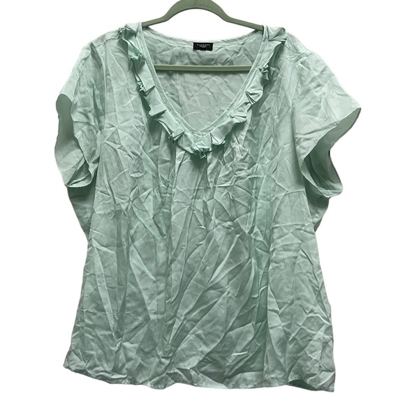 TALBOTS SILK BLEND BLOUSE - Picture 1 of 4